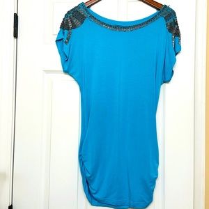 Bebe beaded top